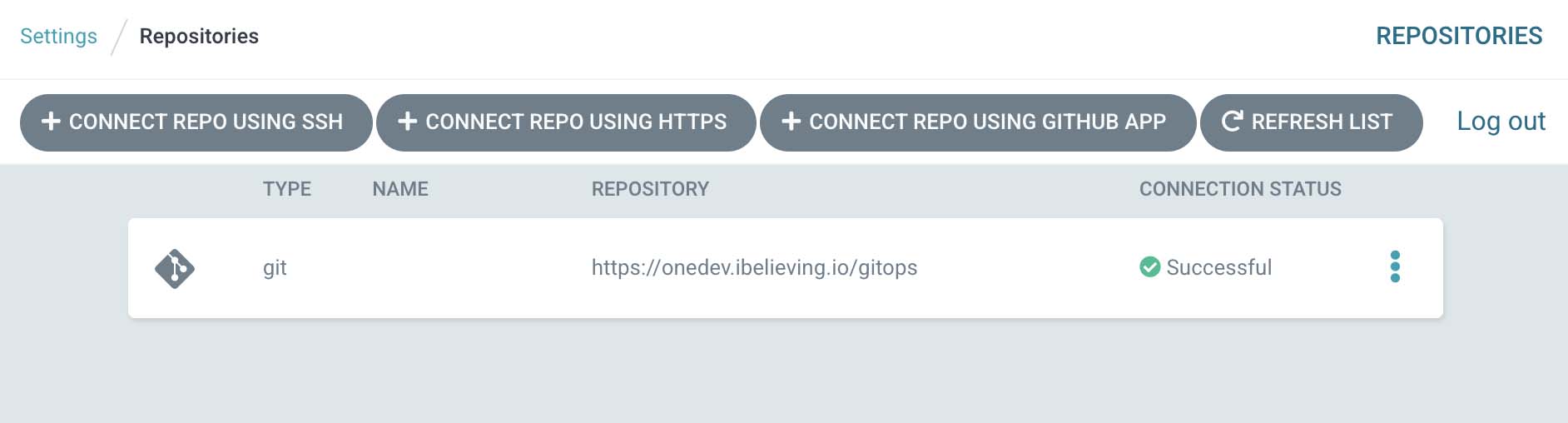 Connect Repo using HTTPS